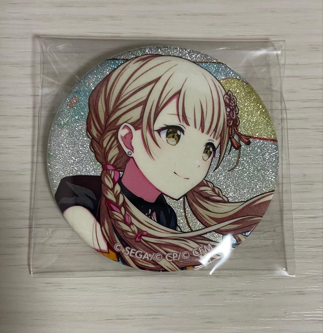 プロセカ グリ缶 グリッター缶バッジ 小豆沢こはね 16A 正月 - メルカリ