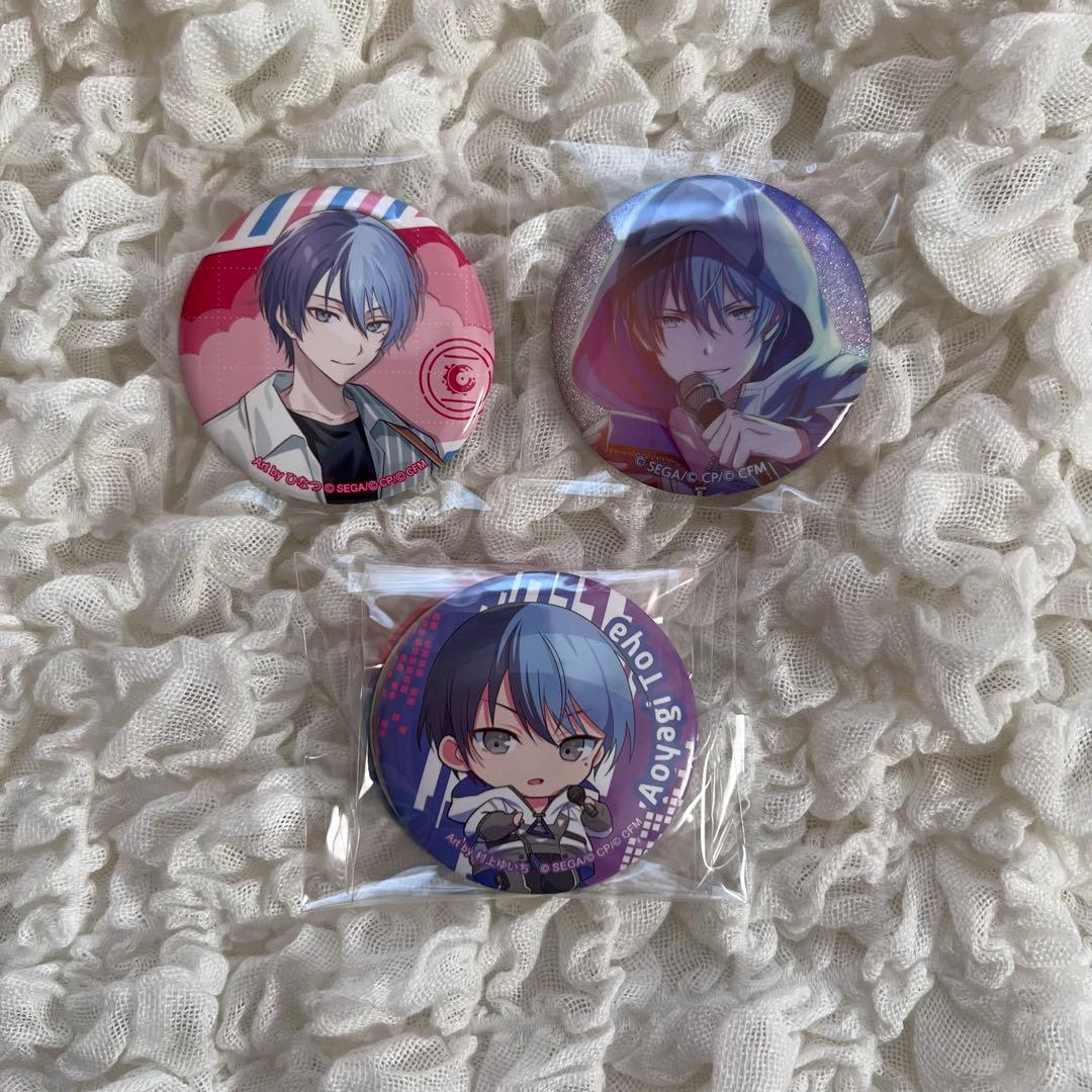 プロセカ 缶バッジセット 青柳冬弥 - メルカリ