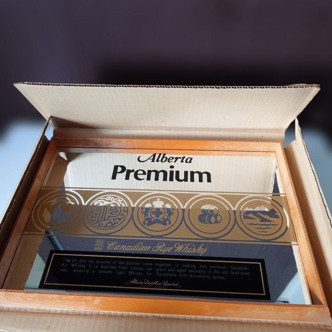 パブミラー Alberta Premium アルバータプレミア 壁掛け 看板 ①