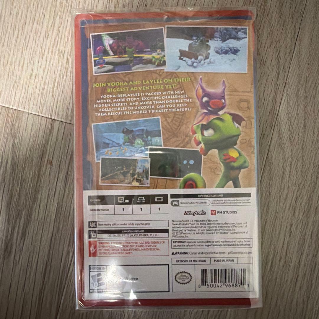 日本語対応】Yooka-Replaylee (輸入版) switch2版 - メルカリ