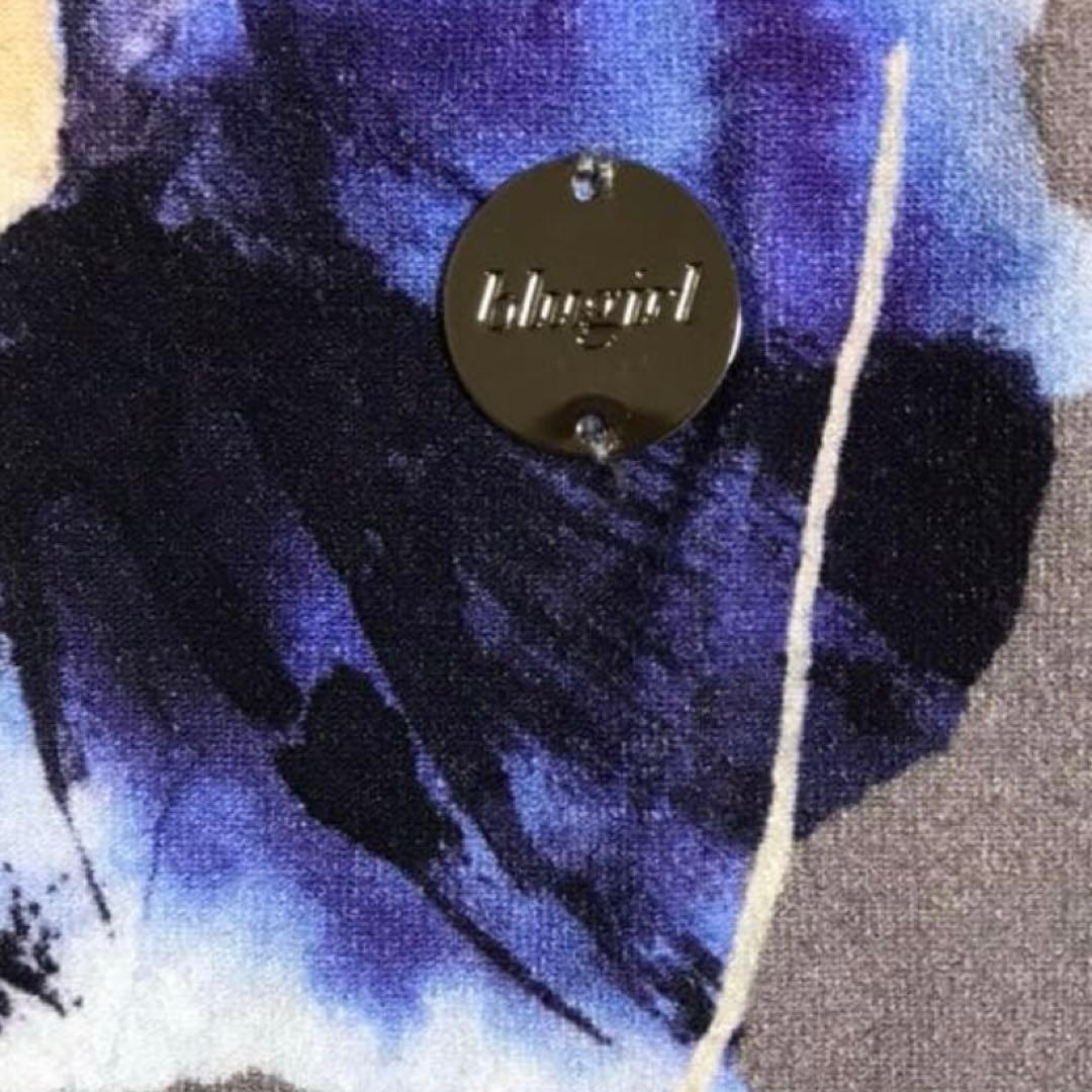 blugirl ブルガール バラ柄カーディガン ブルマリン - メルカリ