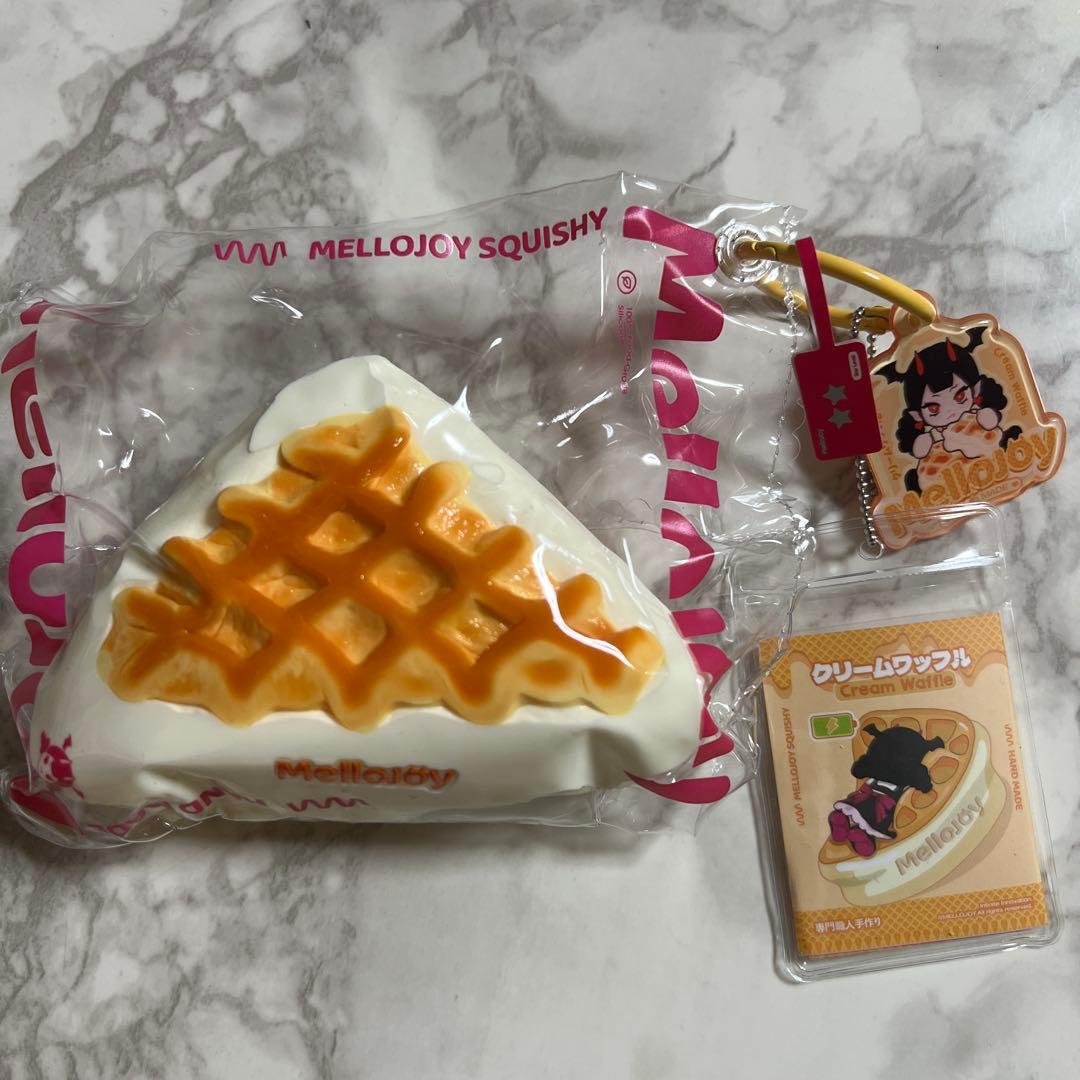 mellojoy メロジョイ スクイーズ 旧クリームワッフル 三角 - メルカリ