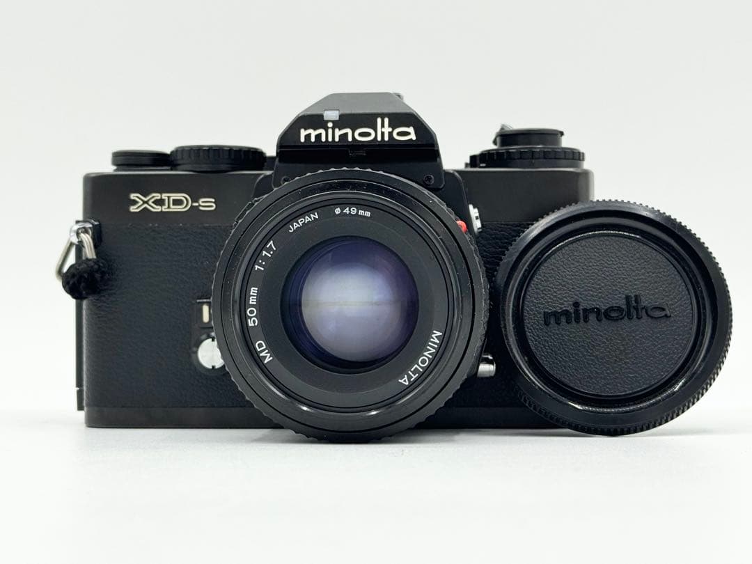 【完動品】ミノルタ Minolta XD-S MD 50mm F1.7 ミノルタ MINOLTA XD-S + MINOLTA MD 50mm f1.7 #425(ミノルタ)｜売買