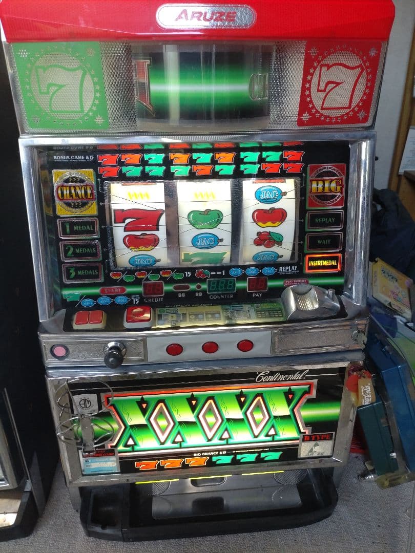 希少 パチスロ コンチネンタル4X コンチ4 実機 コインレス - メルカリ