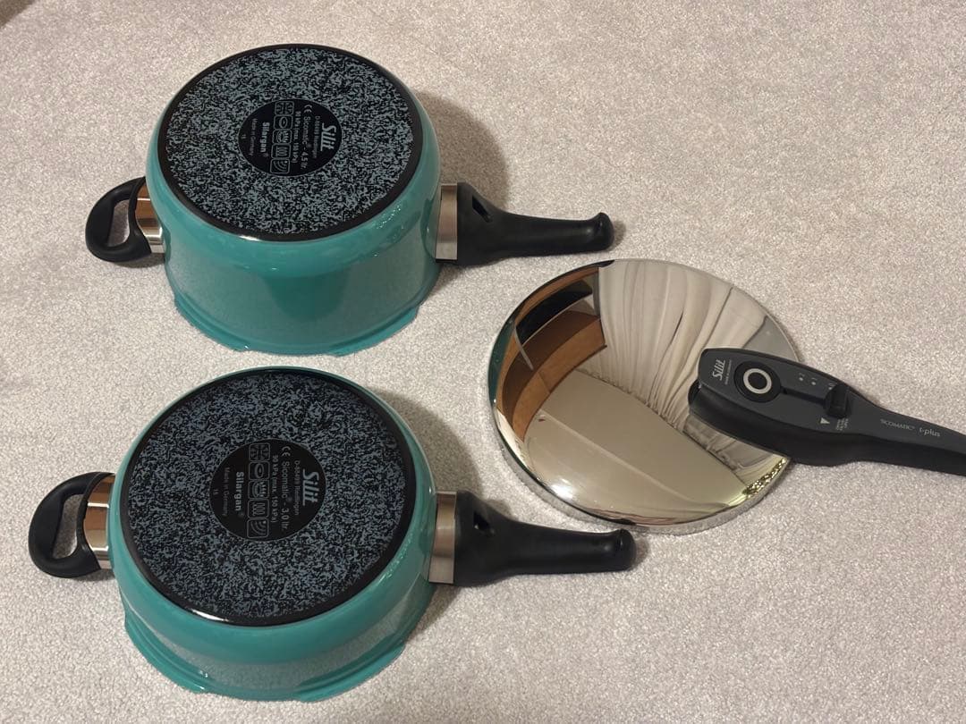 シリット シコマティック T-プラス 圧力鍋 3L + 4.5L デュオセット