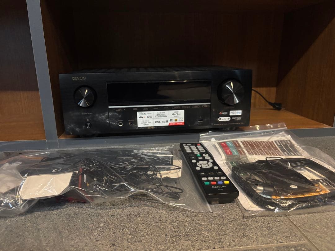 【極美品・動作完備】DENON AVR-X1700H 7.2ch AVアンプ