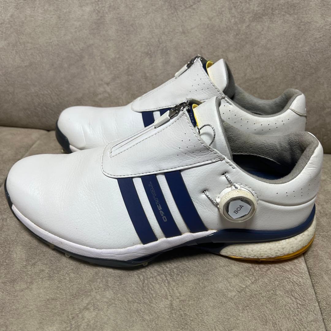 アディダスゴルフ ツアー360 BOA 26.5cm ネイビー 定価33,000