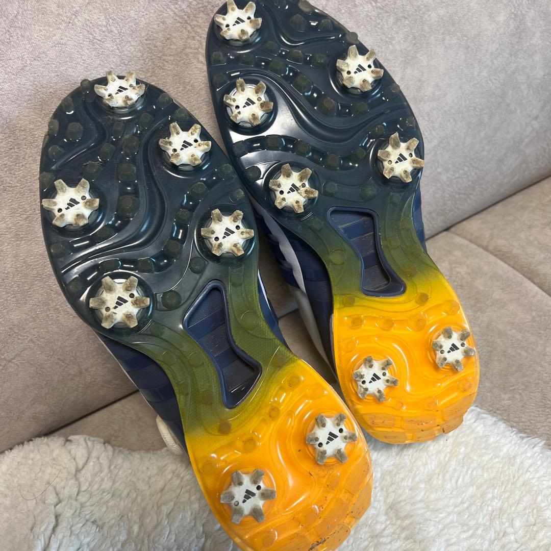 アディダスゴルフ ツアー360 BOA 26.5cm ネイビー 定価33,000