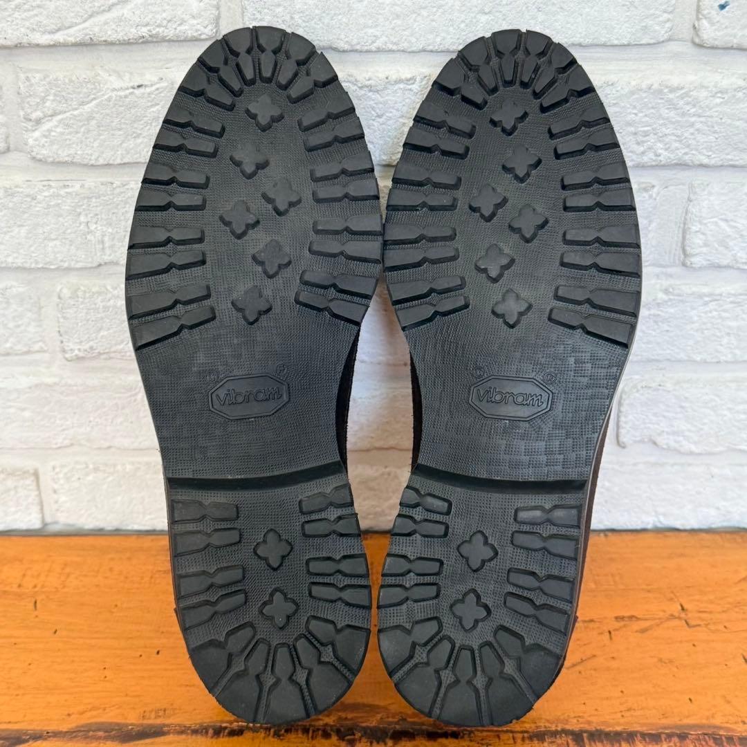 1度使用の極美品【Jalan Sriwijaya】4アイレット スエードモカシン