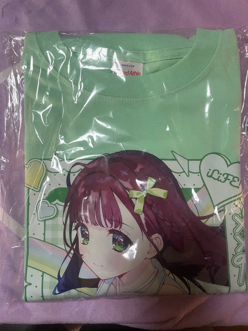 若葉のあ 推しTシャツ 幕張 新品未使用 新品 iLiFE! 若葉のあ 推しT 実写Tシャツ - メルカリ