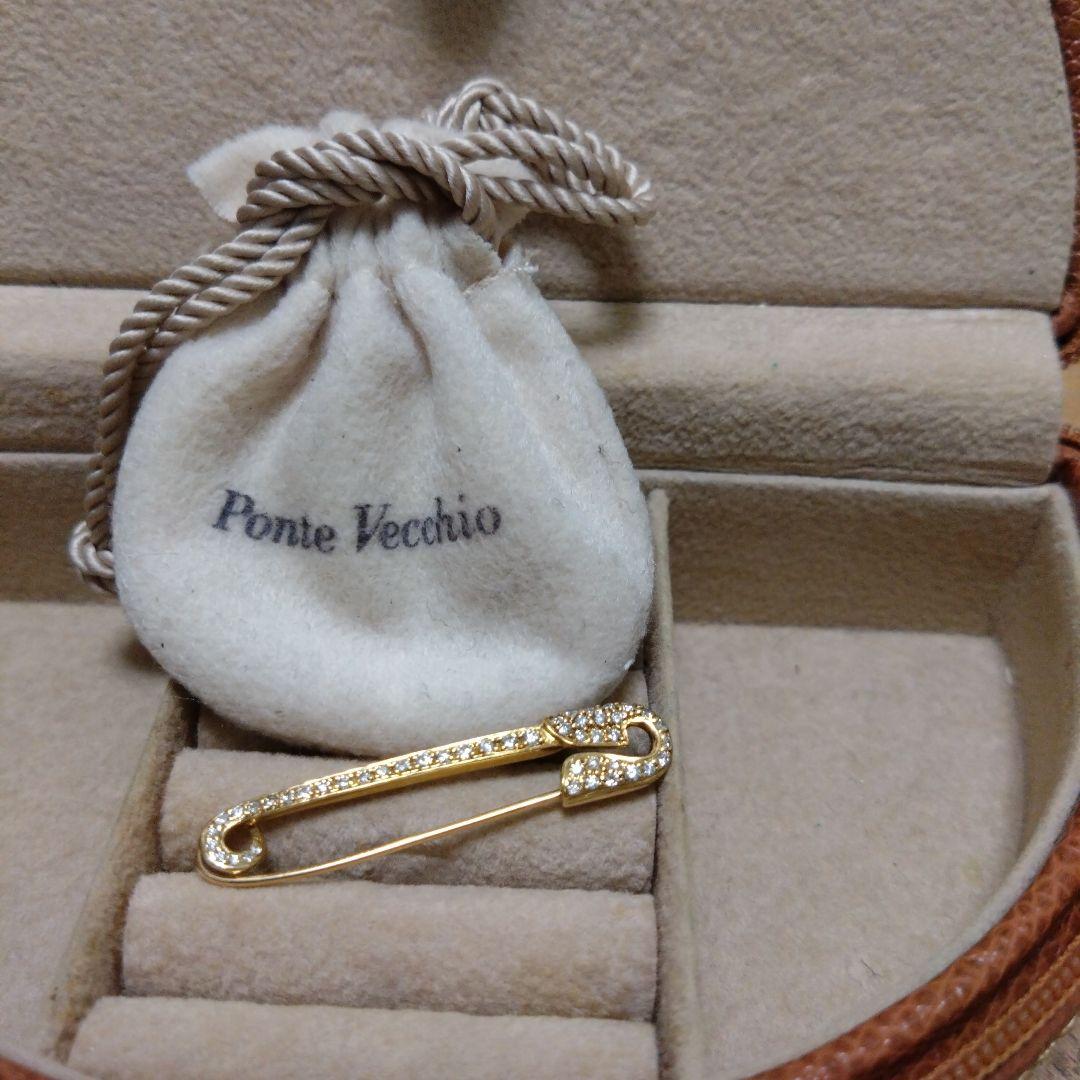 Ponte Vecchio K18ダイヤモンド0.28イエローゴールドブローチ Ponte Vecchio K18ダイヤモンド0.28イエローゴールドブローチ - メルカリ