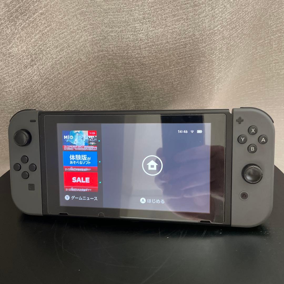 Nintendo Switch 本体 グレー 動作確認/初期化済 Nintendo Switch グレー 2023年モデル 初期化済み｜Yahoo!フリマ（旧