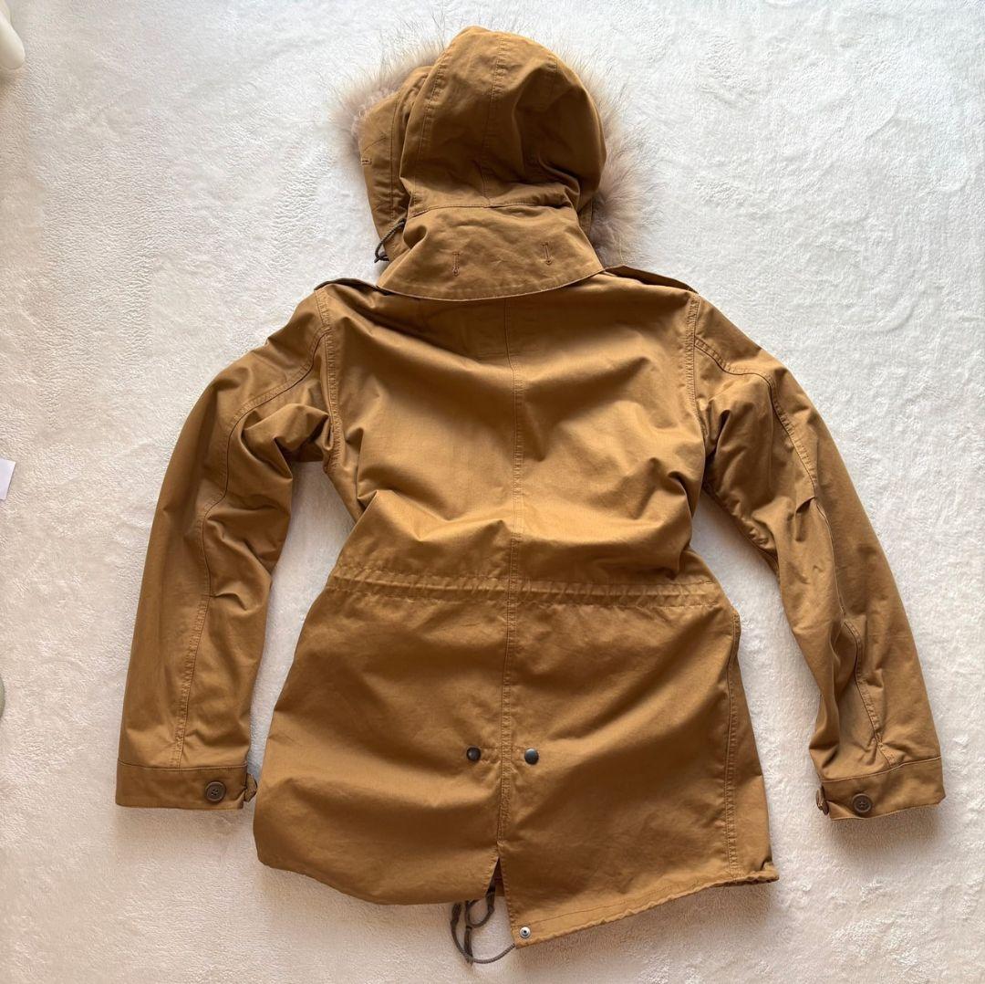 ジャーナルスタンダード リアルファー モッズコート ボアライナー