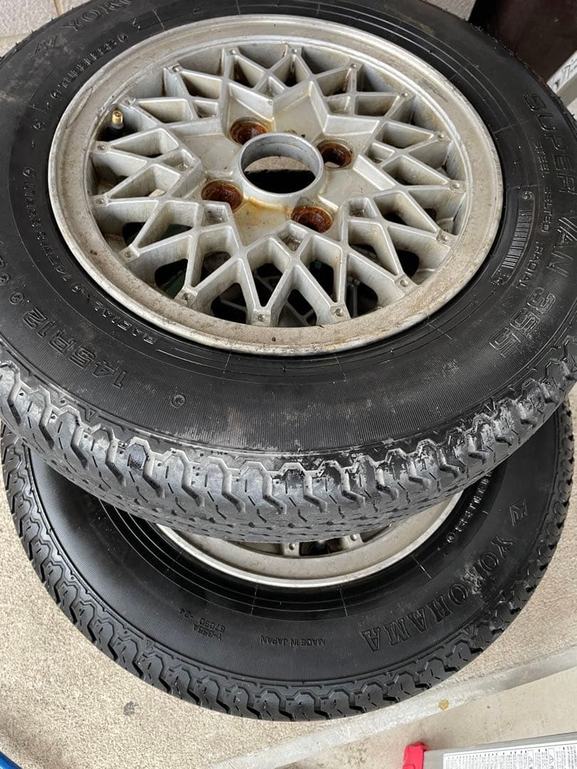 H*a様 12インチ　メッシュホイール　4.5J PCD100 オフセット35