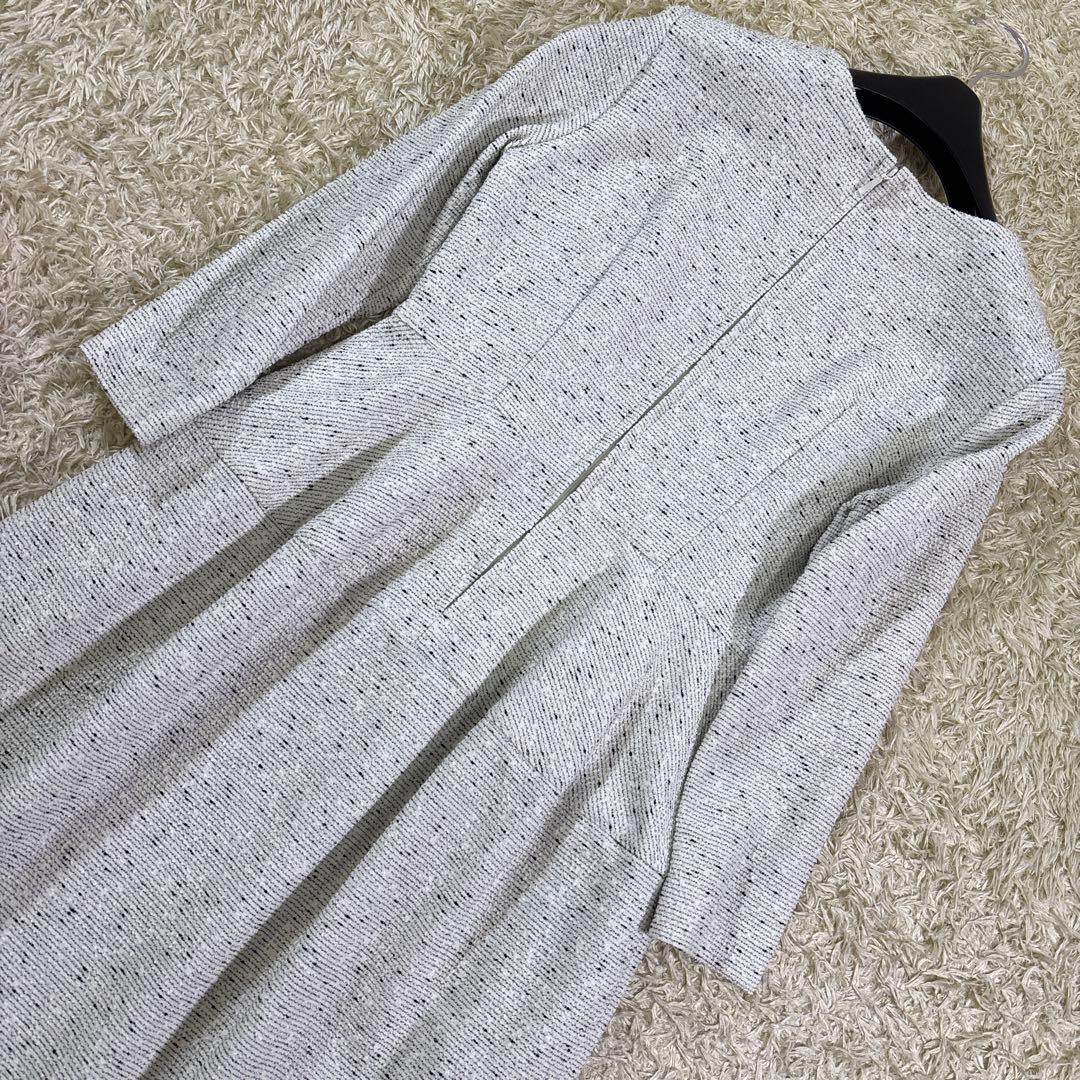 アナイ2024s ツイードジャージーコクーン 膝丈ワンピース 36 - メルカリ