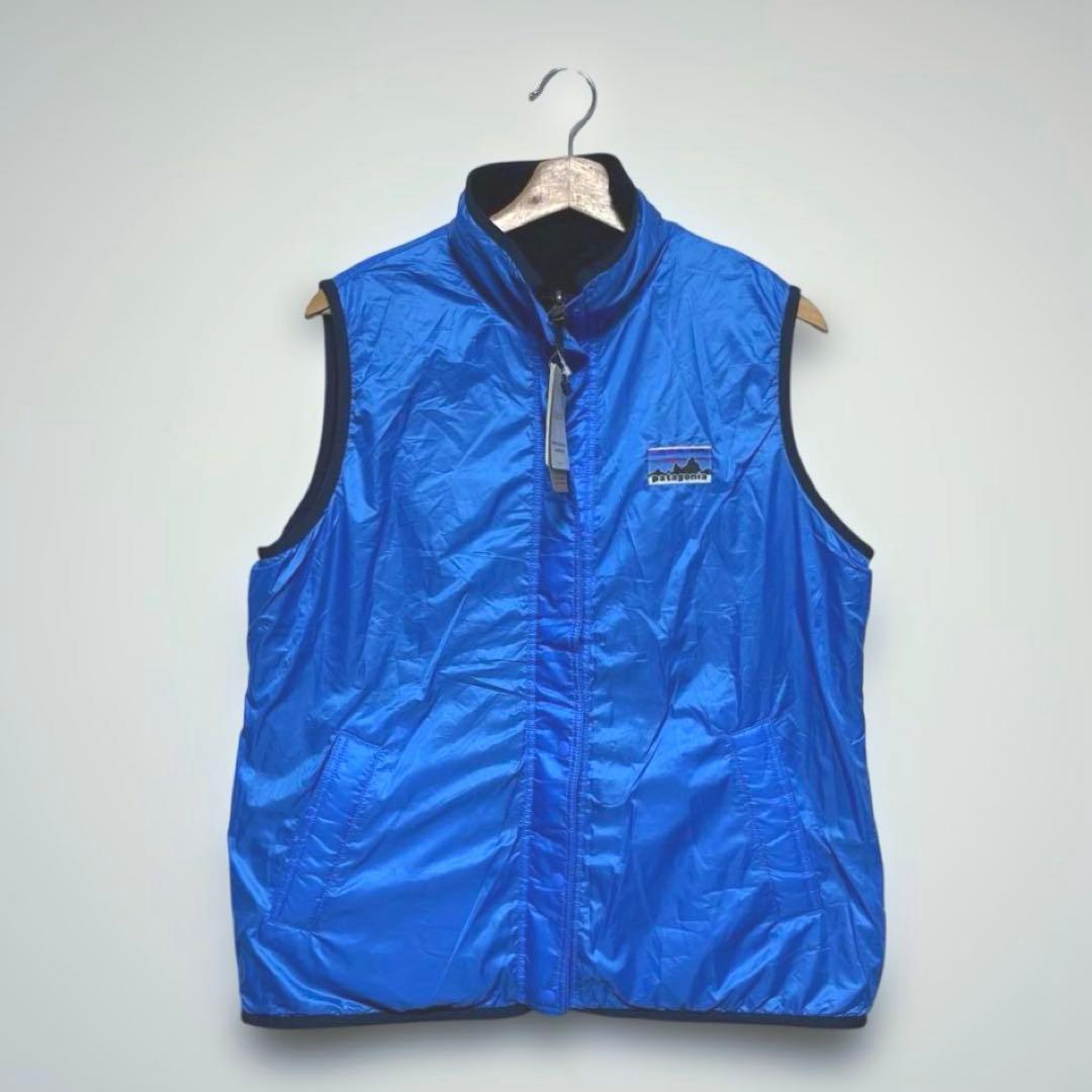 新品タグ付】パタゴニア W's ウーリー フリース リバーシブル ベスト