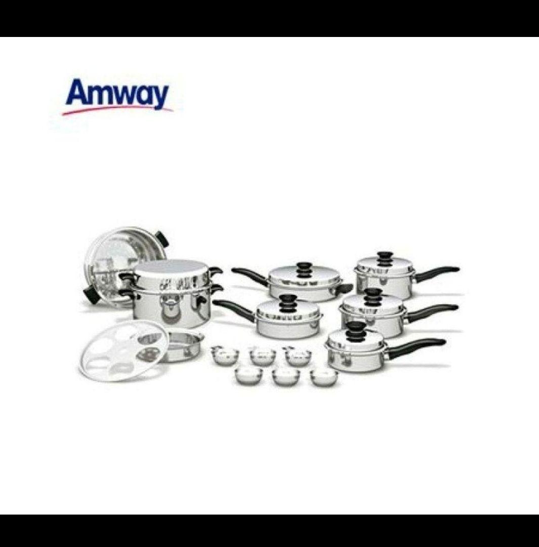 2024年製 アムウェイ 鍋 21ピース クイーンクックウェア 完全未使用@新品