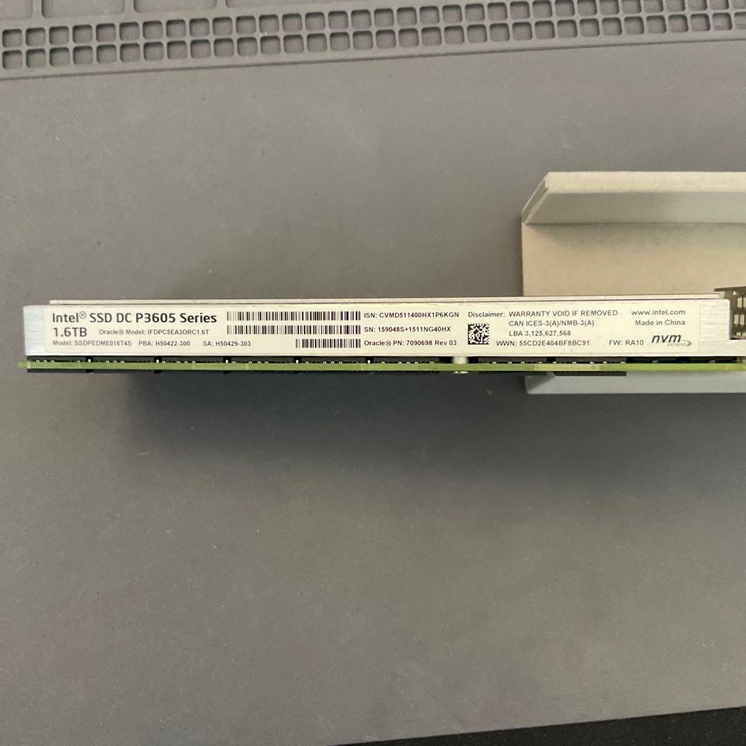 内蔵型SSD Intel DC SSD P3605 1.6TB PCIe