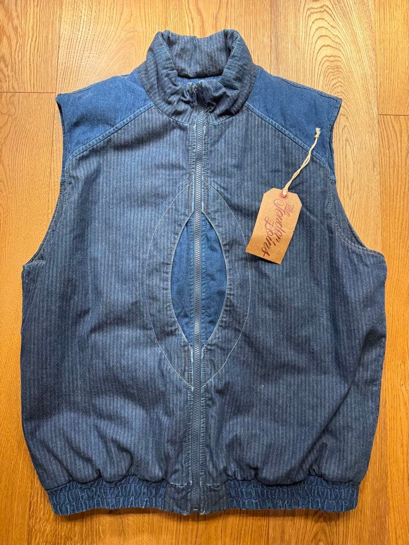 tenderloin denim vest テンダーロイン ベスト TENDERLOIN（テンダーロイン） TENDERLOIN DENIM VEST INDIGO デニム