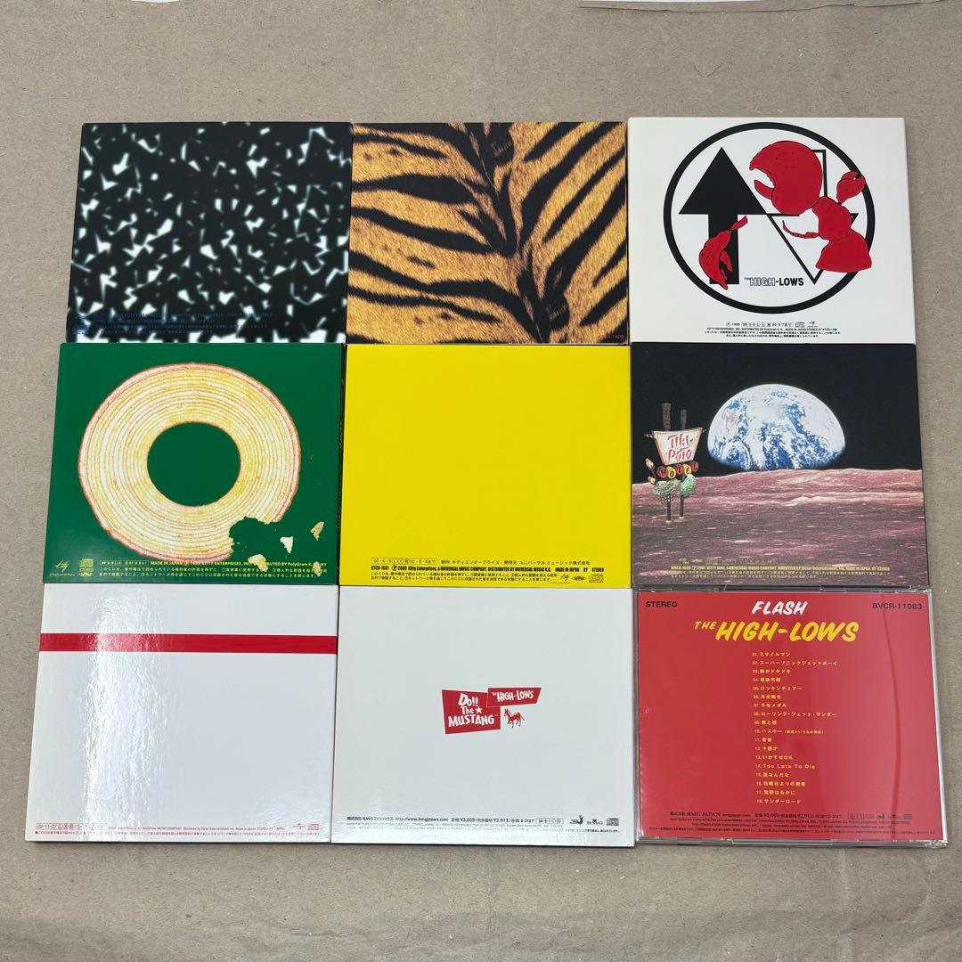 ↑THE HIGH-LOWS↓ ザ・ハイロウズ アルバム9枚セット - メルカリ
