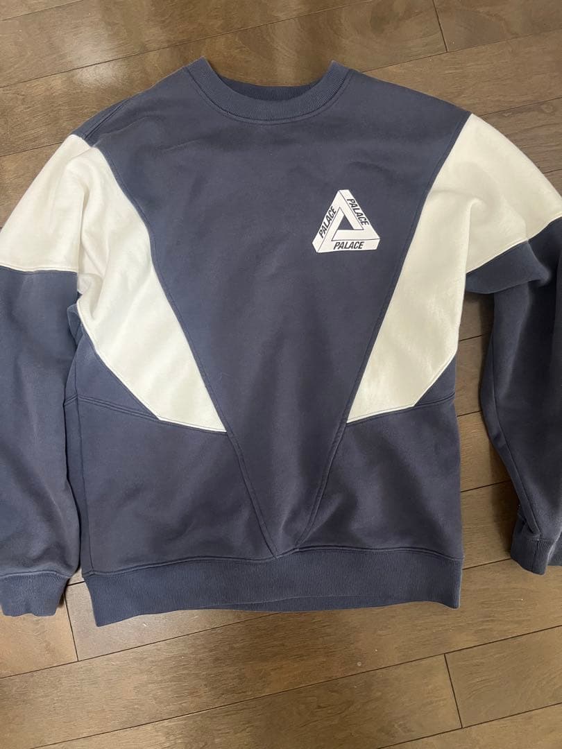 Palace スウェットトレーナー ネイビー/ホワイト ネイビー（紺）系 Palace Skateboards(パレススケートボーズ