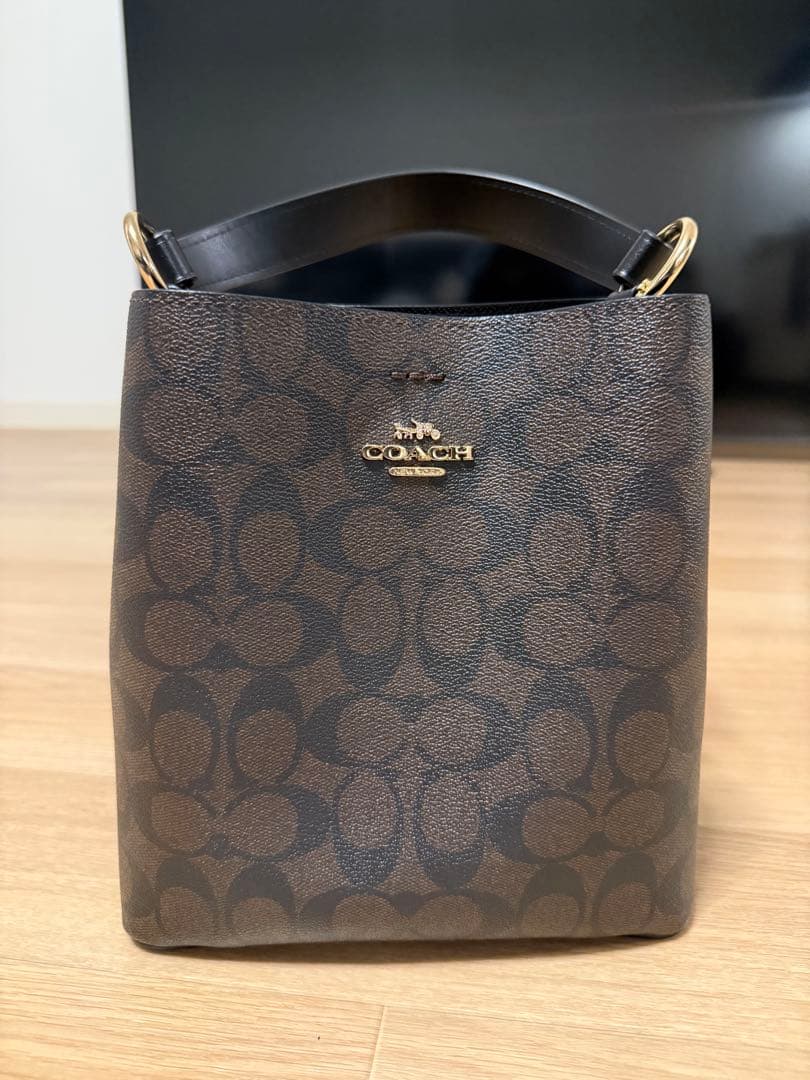 COACH コーチ スモール タウンバケット 2way ショルダー ハンドバッグ