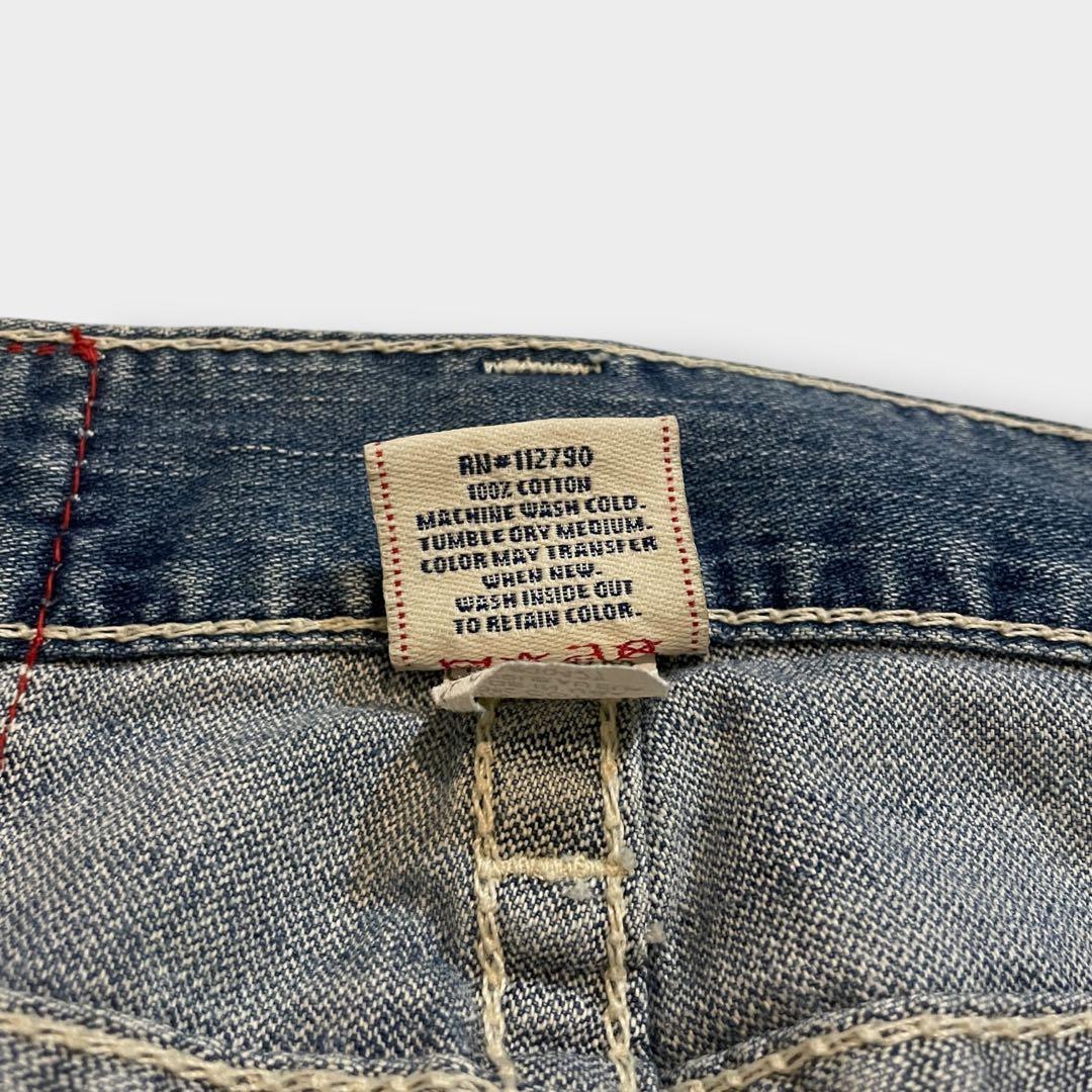 00’s《TRUE RELIGION》トュルーレ　デニム　フレア　IO着用　30