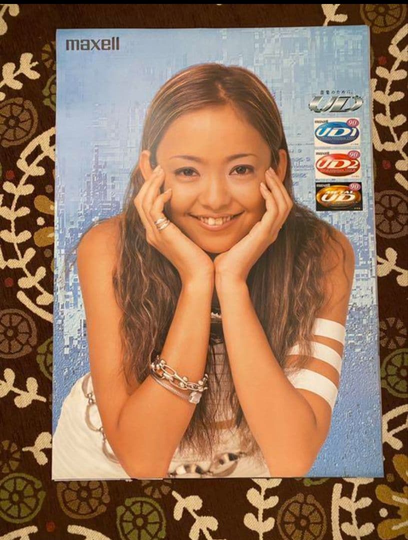 安室奈美恵 A2ポスター 5枚セット レア 未使用 マクセル 本日限り