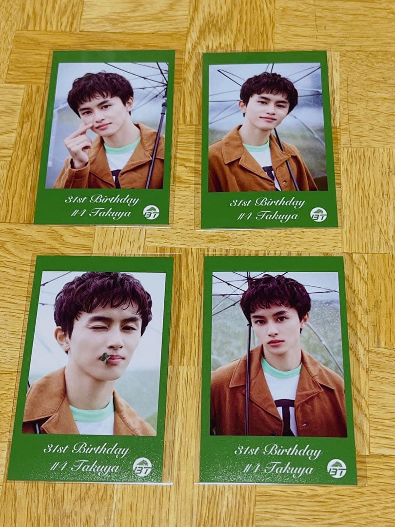 超特急 タクヤ 生誕 ミニフォト4枚セット - メルカリ