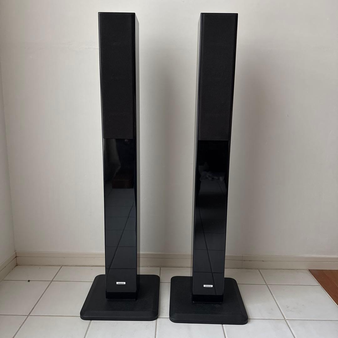 ONKYO D-108E ピアノブラックトールボーイ2台セットベストセラー
