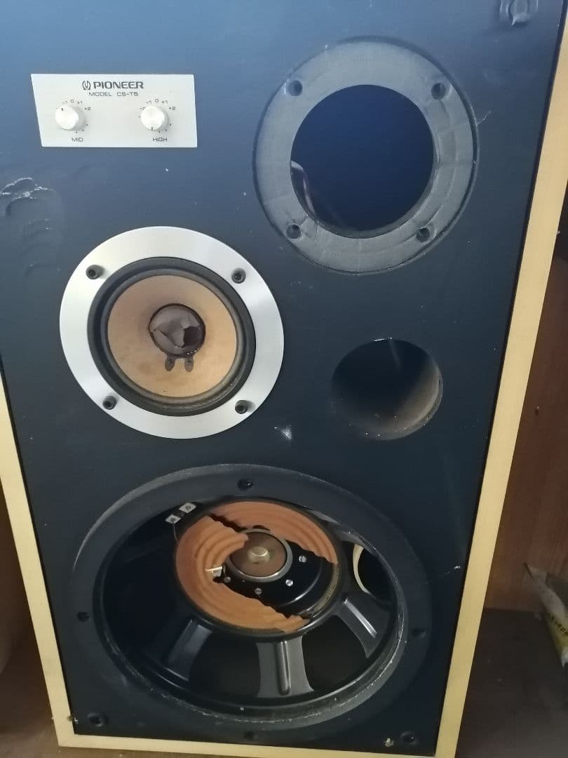 手渡し引取限定埼玉北部高級品パイオニアスピーカーCS -T5ジャンク