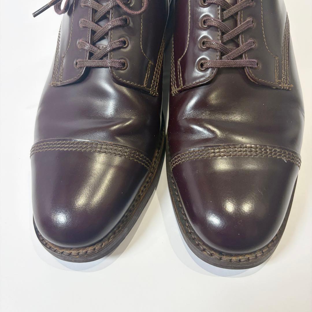 美品】サンダース ミリタリーダービーシューズ 8803R ダークブラウン