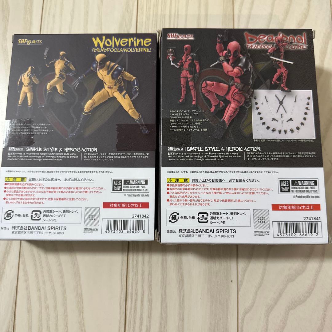 S.H.Figuarts デッドプール & ウルヴァリン セット