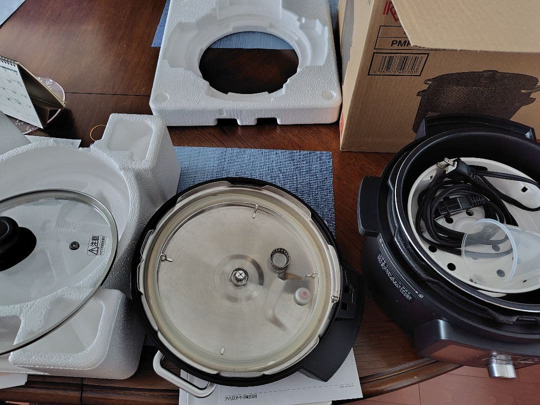 IRIS OHYAMA 電気圧力鍋 PMPC-MA4 4.0L ブラック