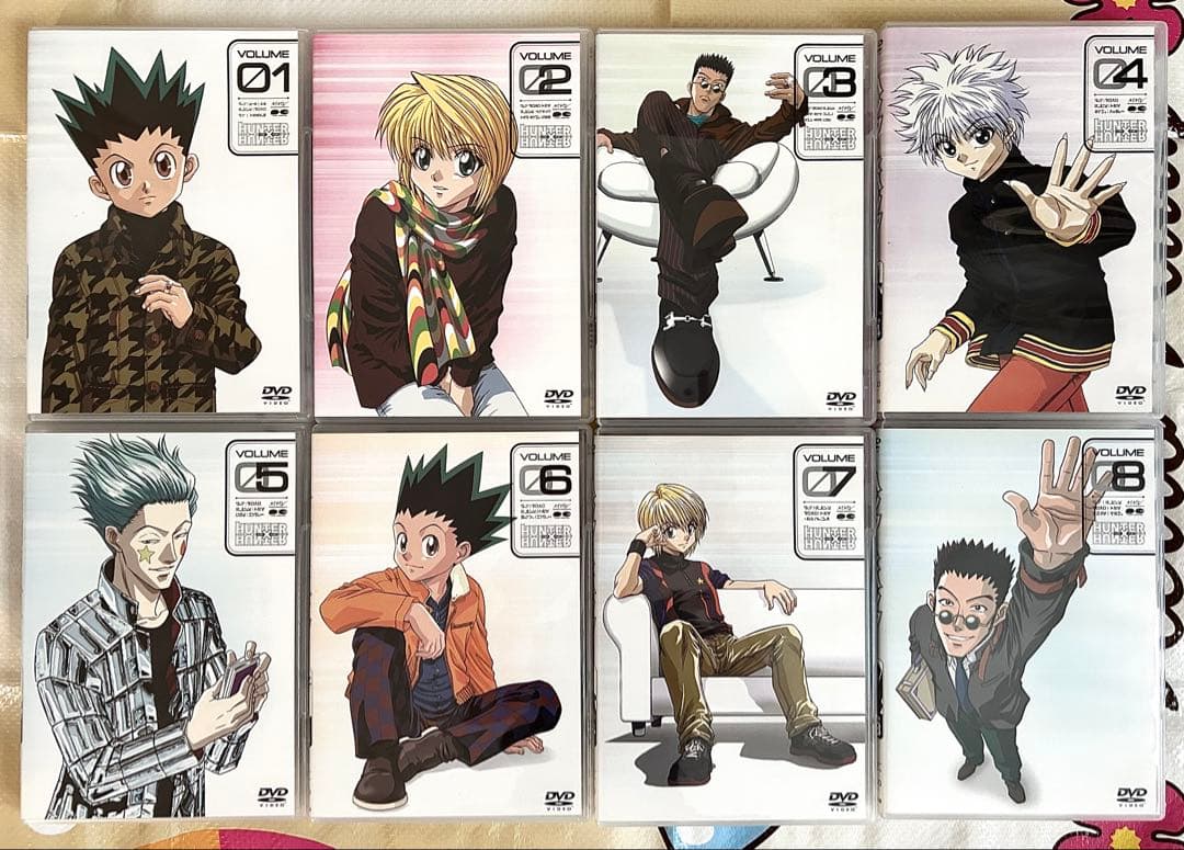 特典ポスター付 HUNTER×HUNTER 旧アニ DVD 1-8巻 2026年最新】hunter×hunter dvd 旧の人気アイテム - メルカリ