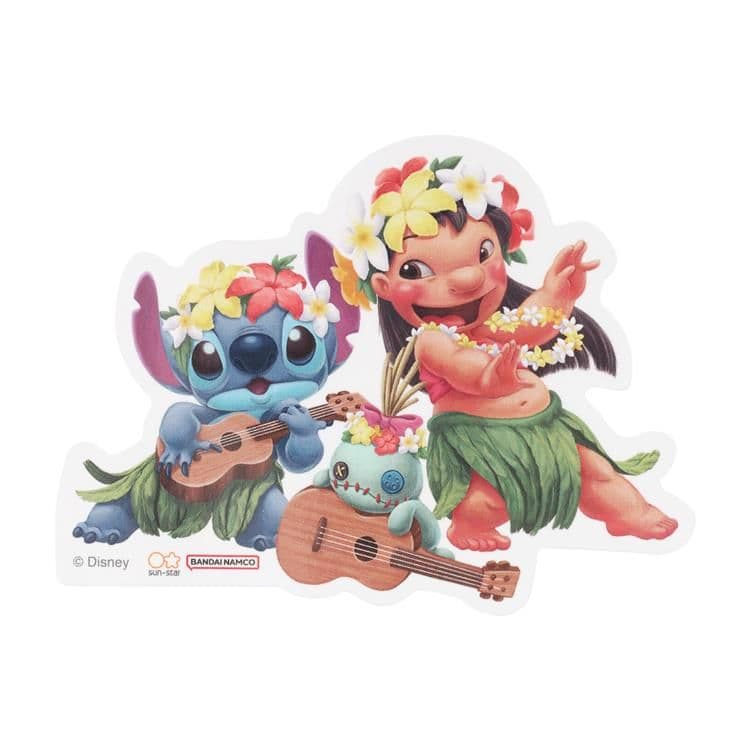 リロ スティッチ スクランプ ステッカー ALOHA B ディズニー ロフト