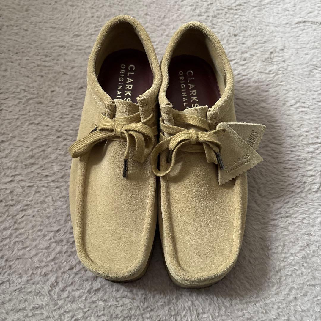 CLARKS ORIGINALS Wallabee ベージュ 25.5cm