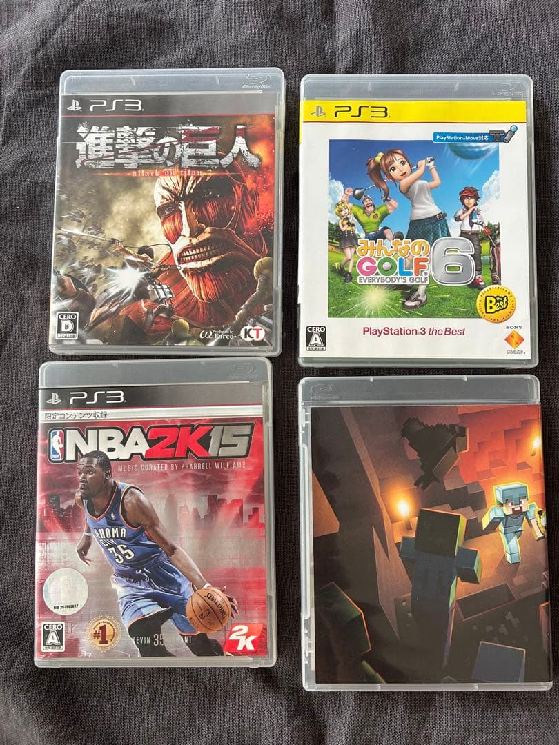 PS3 ゲーム4本セット - メルカリ