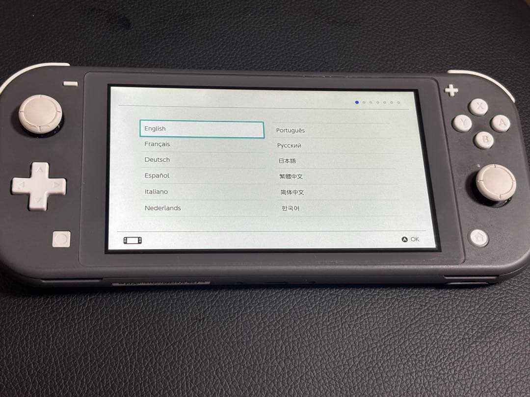 お値下げ⭕️ Switch Light グレー ジャンク品 Switchライト本体のみ グレー 液晶難あり 訳ありジャンク品 - メルカリ