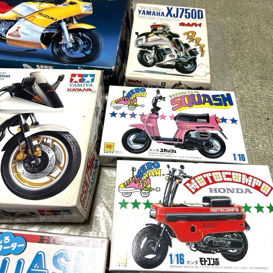 期間限定セール！プラモデル バイク まとめ売り 11種セット - メルカリ