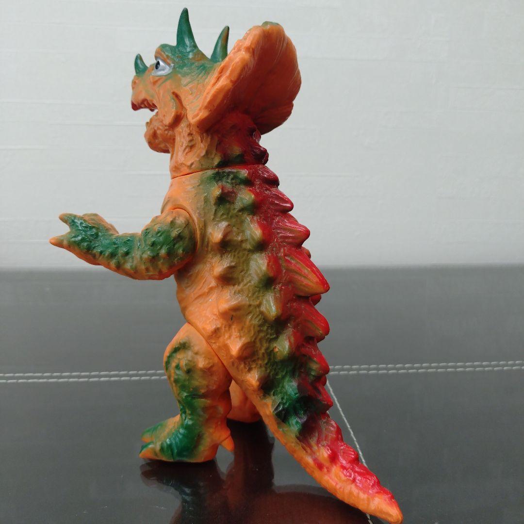 トリケラン ソフビ 三浦トーイ パチ怪獣 昭和レトロ - メルカリ