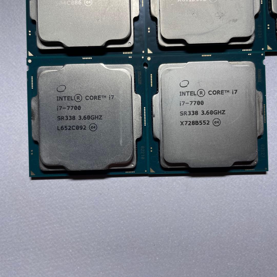 Intel Core i7-7700 CPU 3.60GHz ①