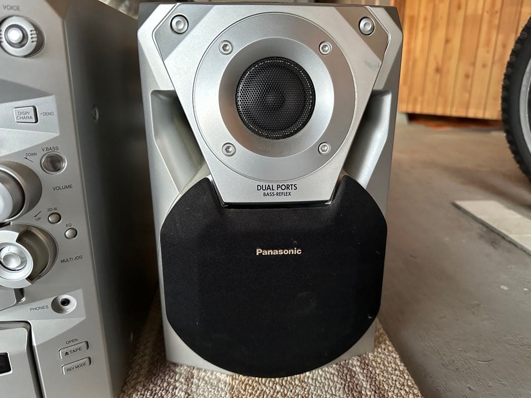 処分価格 Panasonic CD MD カセット コンポ SA-NS77MD - メルカリ