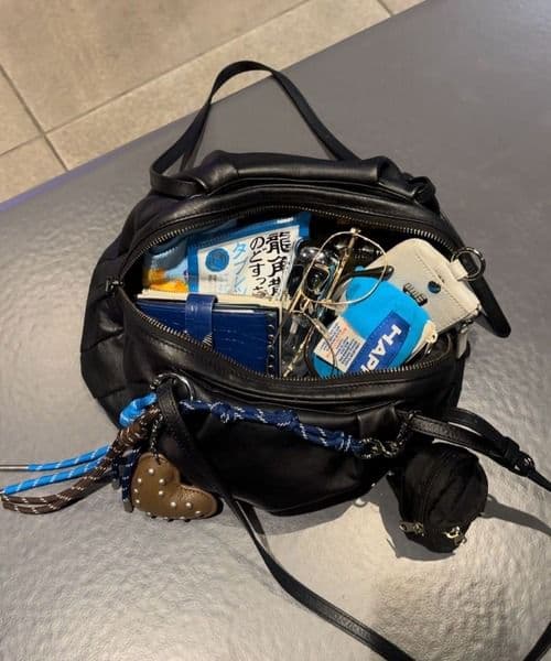 ear PAPILLONNER 《本革/430g》コロンボストンバッグ