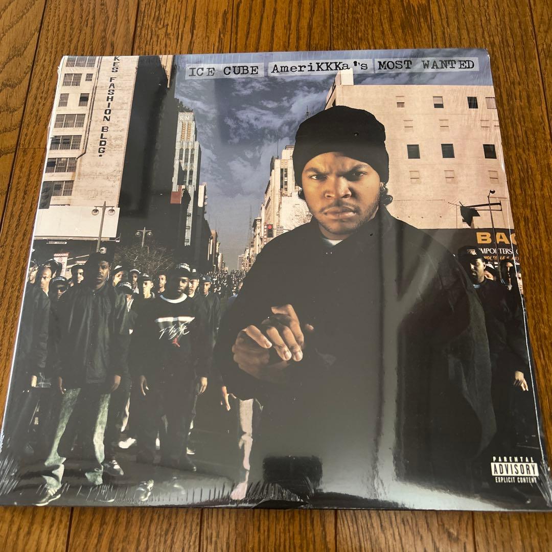 洋楽 ICE CUBE AmeriKKKa's Most Wanted lp レコード】ICE CUBE - AMERIKKKA'S MOST WANTED LP US 1990年リリース