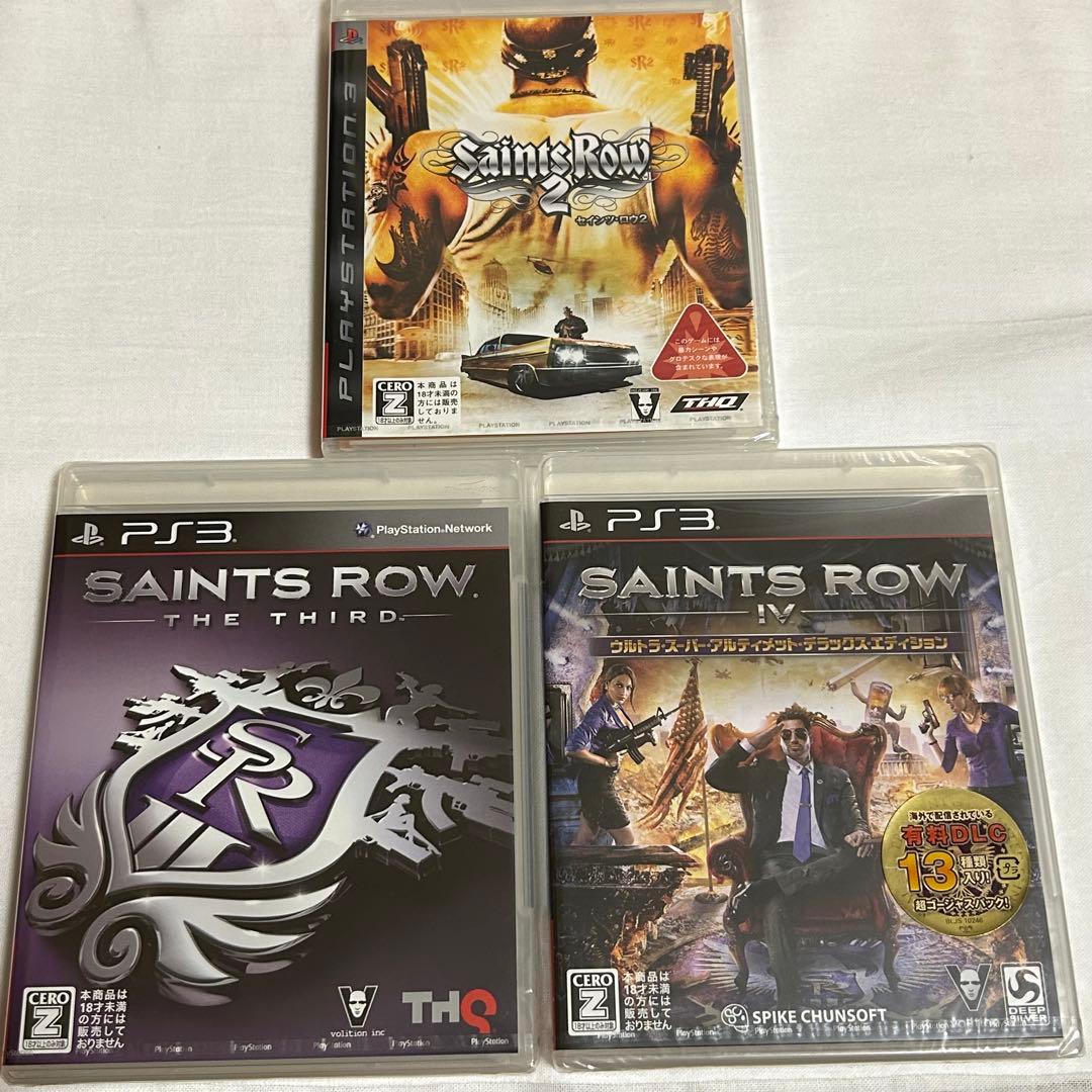 新品未開封　PS3  SAINTS ROW 3点セット販売 Amazon.com: Saints Row The Third: The Full Packages: PlayStation 3