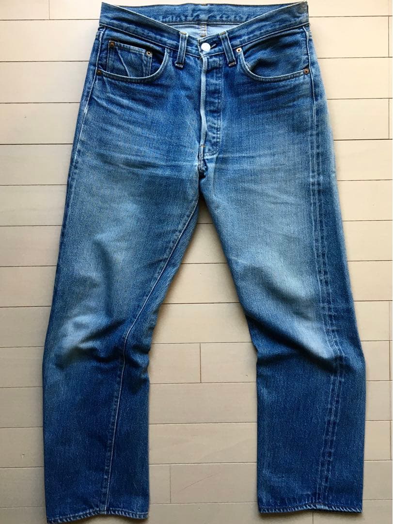 極上】501 66前期 32×29 70年代 スーパーヒゲ 6刻印 リーバイス - メルカリ