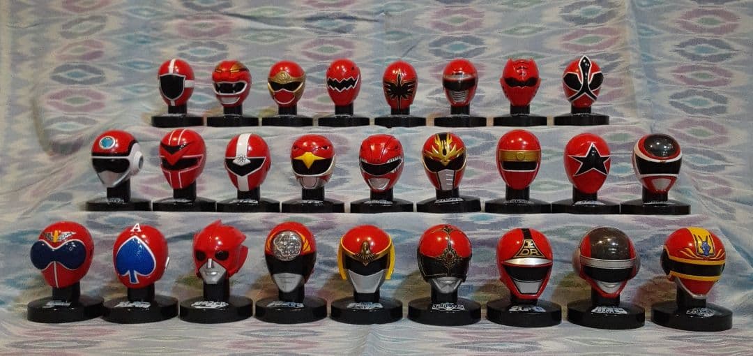 スーパー戦隊マスクコレクション ~赤の伝説~ - メルカリ