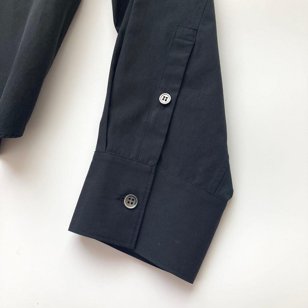 伊勢丹限定 美品 セオリーリュクス 長袖ブラウス 2023 シャツ ブラック