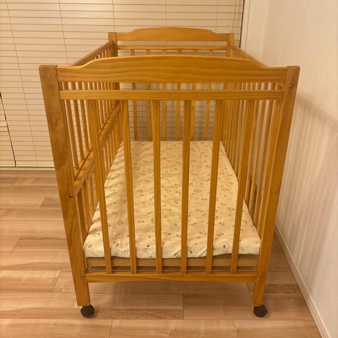 yamatoya ハイタイプ ベビーベッド アドバンス - メルカリ